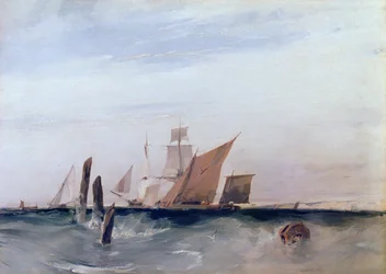 Off the French Coast, c.1820